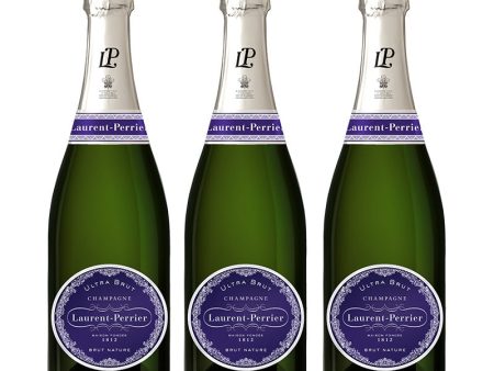 [BUNDLE OF 3] LAURENT PERRIER ULTRA BRUT NV 750ML For Sale