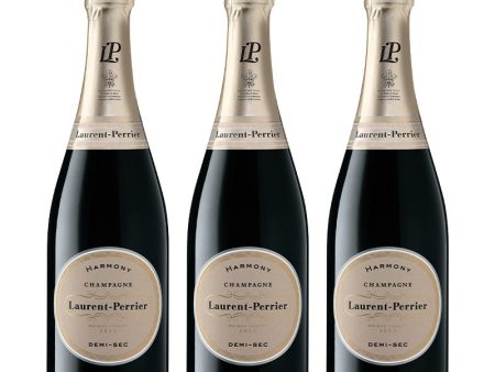 [BUNDLE OF 3] LAURENT PERRIER DEMI-SEC HARMONY NV 750ML Discount