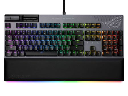 Asus Rog Strix Flare Ii Nx Red Switch Wired Animate Keyboard Hot on Sale