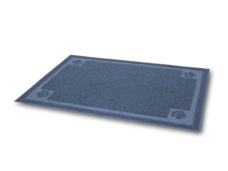 PETMATE - Litter Catcher Mat Ice Blue Large - 35  x 23.5  Sale