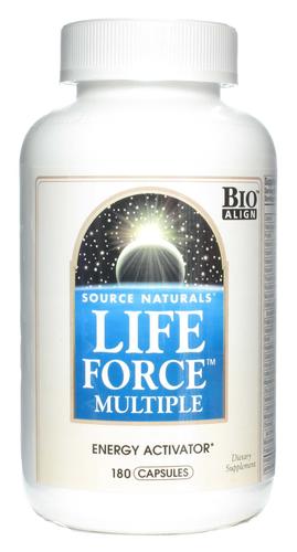 SOURCE NATURALS - Life Force Multiple - 180 Capsules For Discount