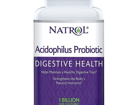 NATROL - Acidophilus Probiotic 100 mg - 100 Capsules Discount