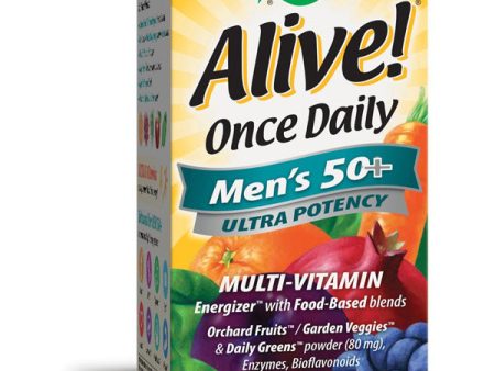 NATURES WAY - Alive Once Daily Mens 50+ Ultra Potency - 60 Tablets Online Hot Sale