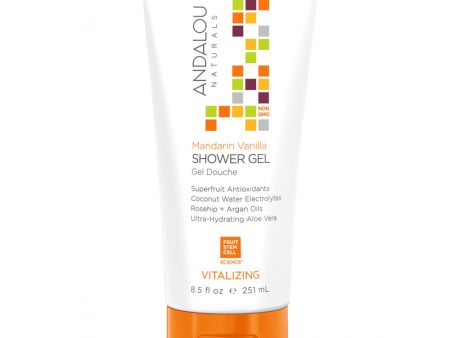 ANDALOU - Mandarin Vanilla Vitalizing Shower Gel - 8.5 fl. oz. (250 ml) on Sale