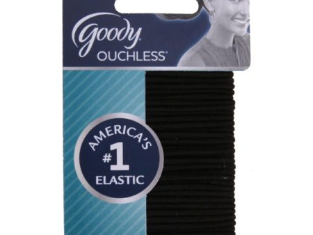 GOODY - Ouchless Gentle Elastic Ponytail Holders Black - 36 Count For Cheap