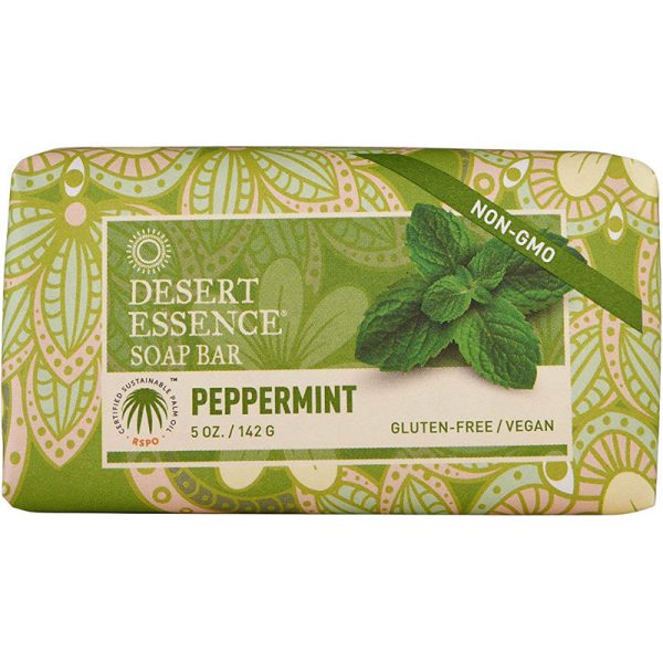 DESERT ESSENCE - Peppermint Soap Bar - 5 oz. (142 g) Sale