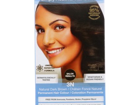 TINTS OF NATURE - 3N Natural Dark Brown PPermanent Hair Dye - 4.4 fl oz (130 ml) Sale