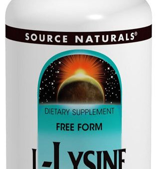 SOURCE NATURALS - L-Lysine 500 mg - 200 Capsules Discount