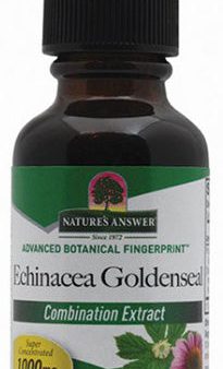 NATURE S ANSWER - Echinacea Goldenseal Alcohol-Free Extract - 1 fl. oz. (30 ml) Fashion