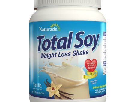 NATURADE - Total Soy Weight Loss Shake Vanilla - 19.1 oz. (540 g) on Sale