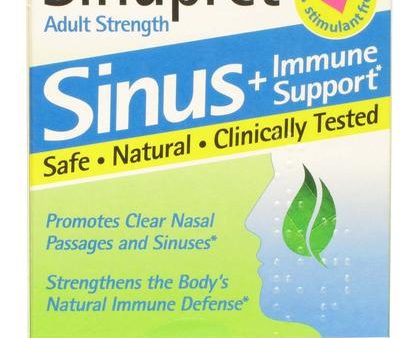 SINUPRET - Sinus & Immune Support Adult Strength - 50 Tablets For Cheap