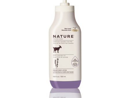 NATURE BY CANUS - Nature Creamy Body Lotion Lavender Oil - 11.8 fl. oz. (350 ml) For Sale