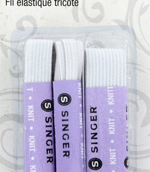 SINGER - Knitted Elastic Assortment - 3 Sizes For Discount