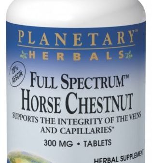 PLANETARY HERBALS - Horse Chestnut Full Spectrum - 60 Tablets Sale